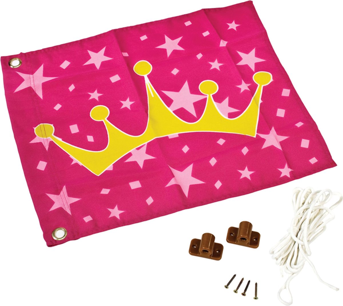 Vlag met hijssysteem - prinses