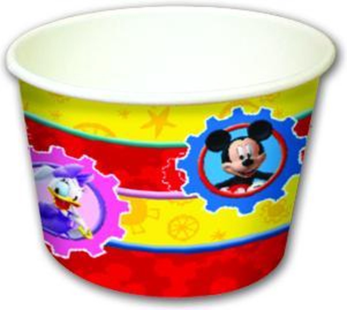 PROCOS - 8 kartonnen Mickey bakjes - Decoratie > Borden