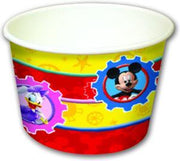 PROCOS - 8 kartonnen Mickey bakjes - Decoratie > Borden