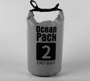 Nixnix Waterdichte Tas - Dry bag - 2L - Grijs - Ocean Pack - Dry Sack - Survival Outdoor Rugzak - Drybags - Boottas - Zeiltas