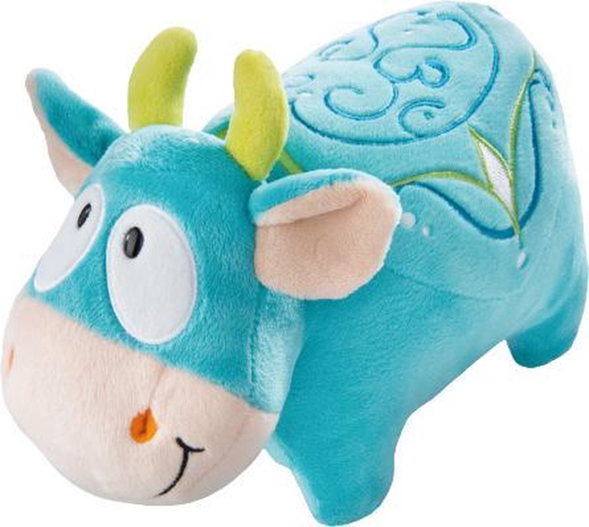 Nici Knuffel Koe Junior 25 X 16 X 20 Cm Pluche/polyester Blauw