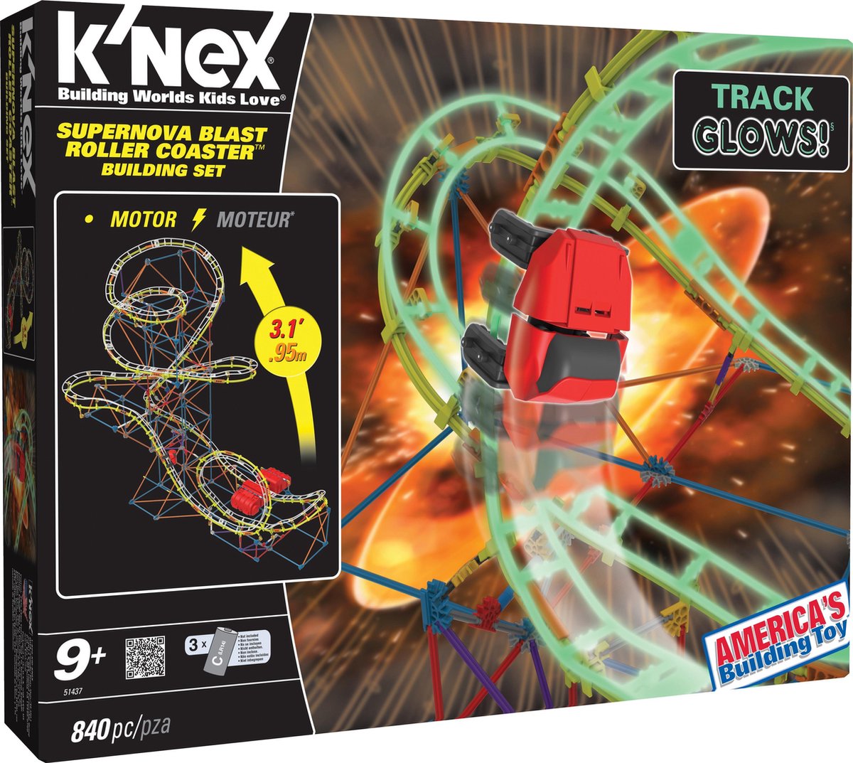 K'NEX Supernova Blast Achtbaan