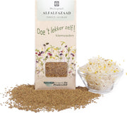Biologische Alfalfazaad om mee te kiemen 140 gram