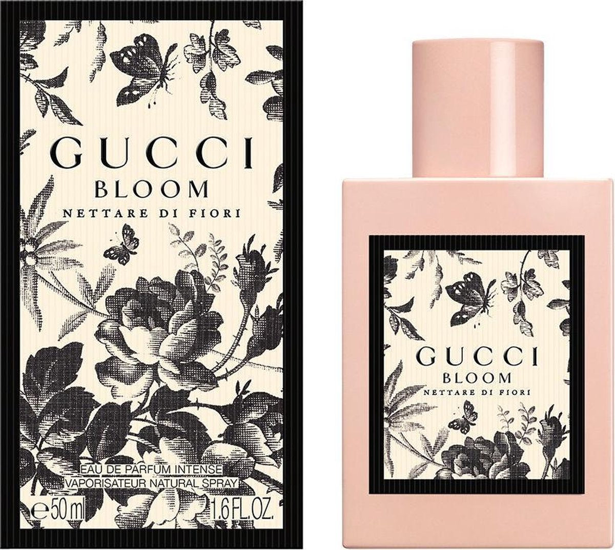 MULTI BUNDEL 2 stuks GUCCI BLOOM NETTARE DI FIORI eau de parfume spray 50 ml