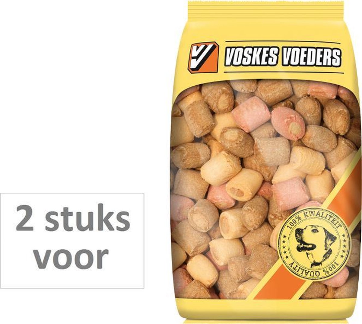 2 stuks! Voskes hondenvoer mini merg mix