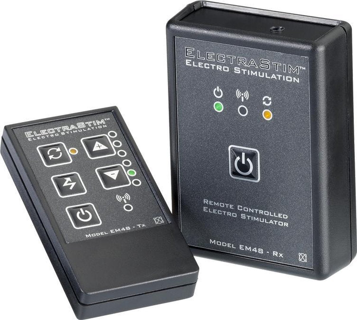 Remote Controlled Stimulator Kit - Electric Stim Device - black