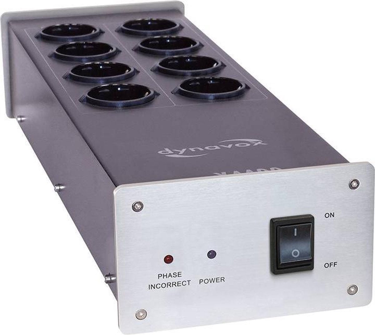 Dynavox HiFi-stekkerblok zilver X4100B
