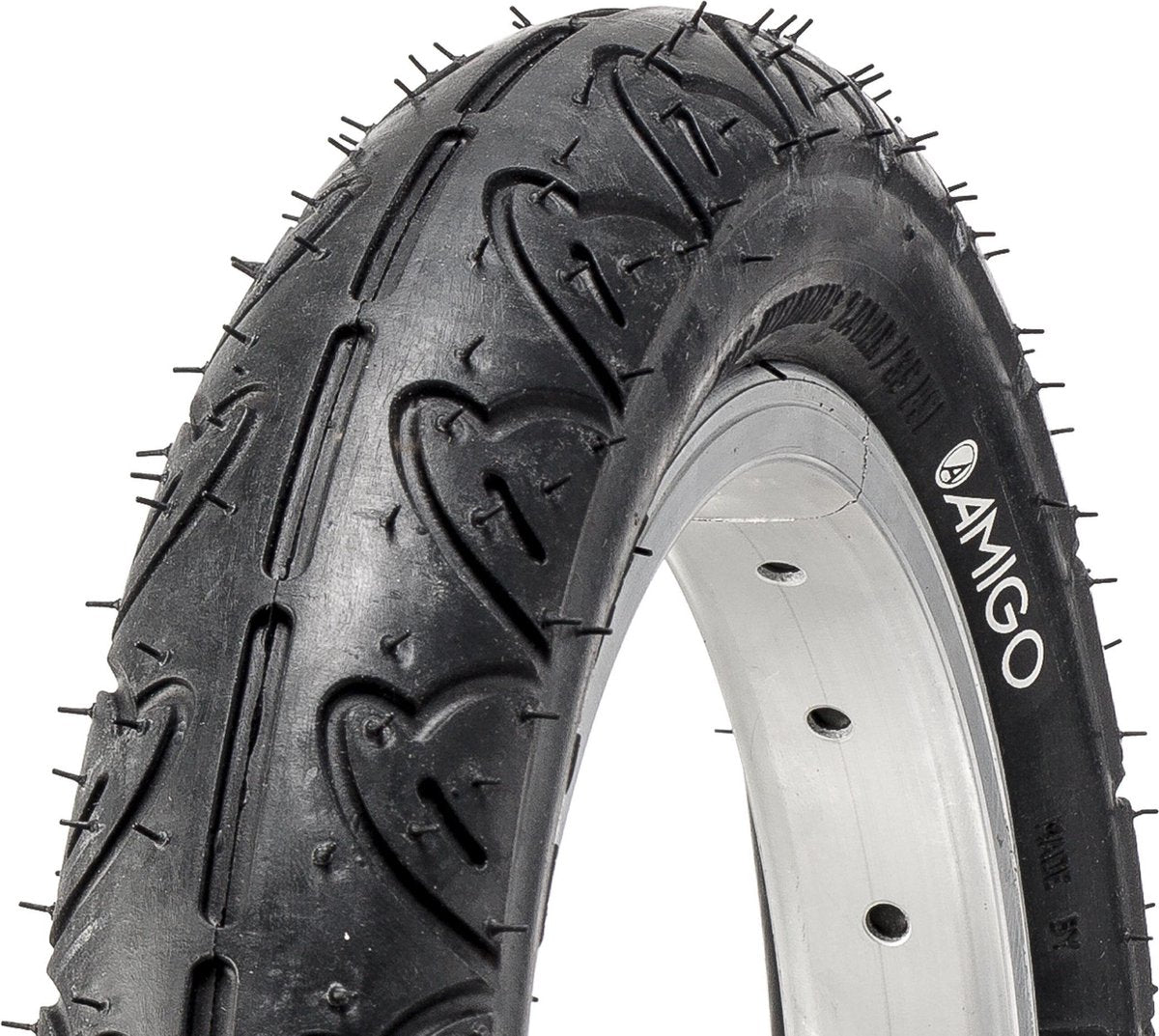 Amigo Buitenband Ortem Willy 12 1/2 X 1.75 X 2 1/4 (47-203) Zwart