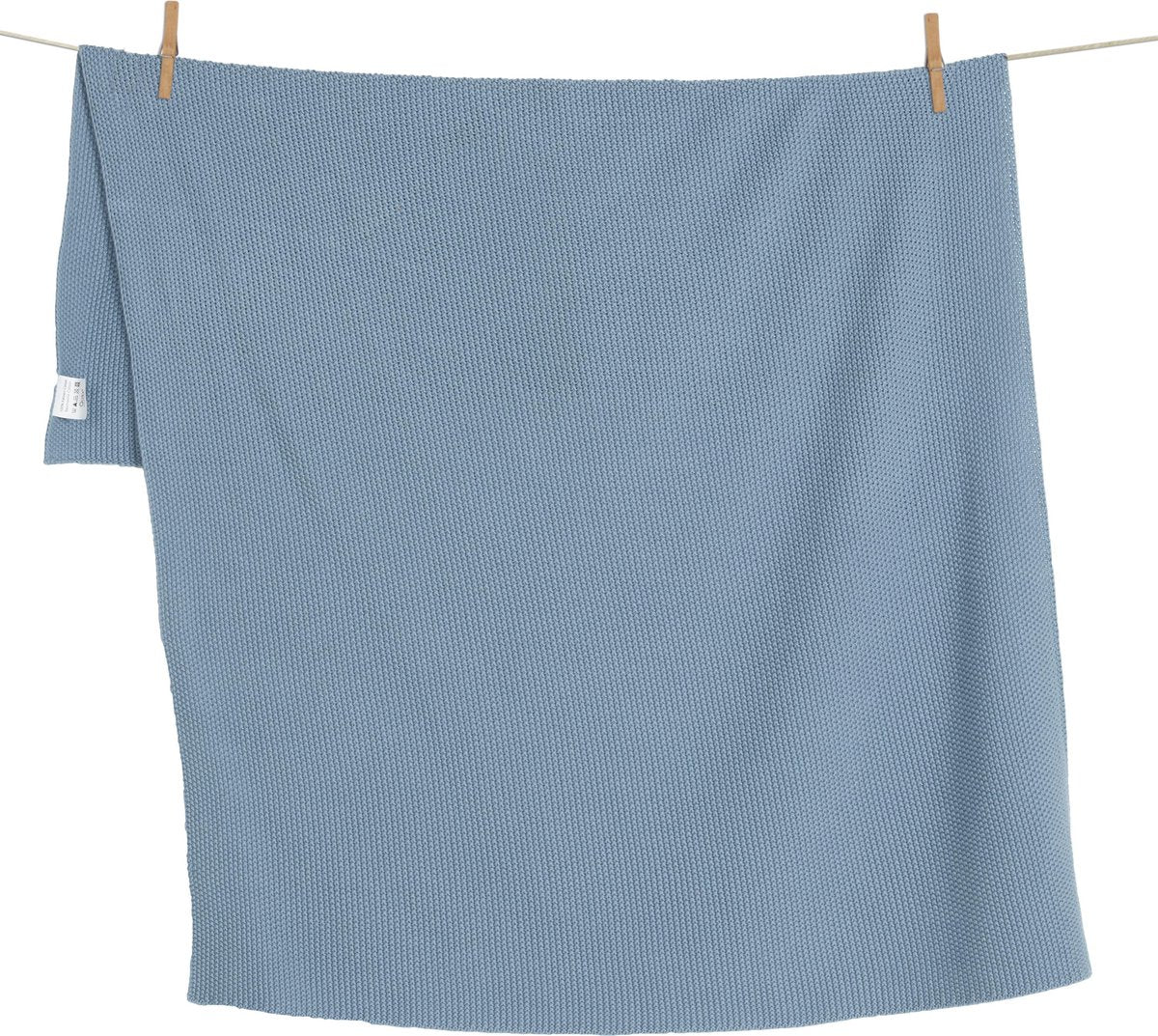 QUAX TRICOT - DEKENTJE - ON THE GO XL - BLUE