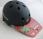 Razor Jongeren Skatehelm - Maat M - Glanzend Zwart