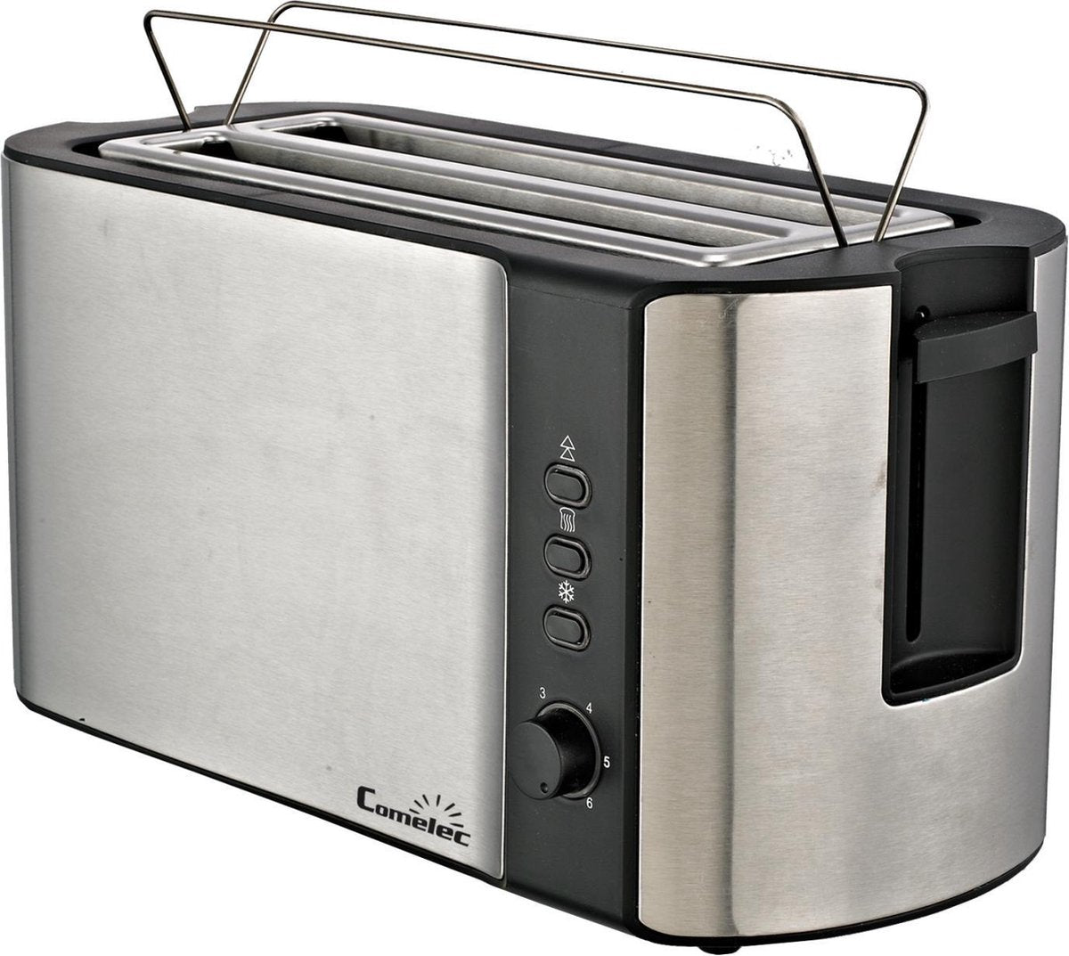 Broodrooster COMELEC TP1727 1400W Ziverachtig