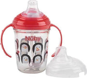 Nuby Antilekbeker Tritan Junior 240 Ml Rood