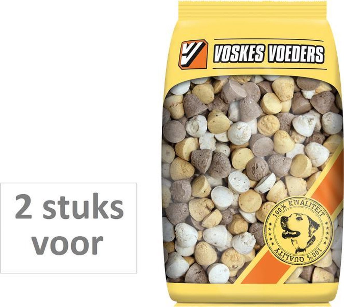 2 stuks! Voskes hondenvoer jackers groot