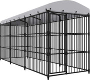 Medina Hondenkennel voor buiten met dak 450x150x210 cm