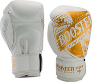 Booster (kick)bokshandschoenen Pro-Shield 1 Wit/Goud 14oz