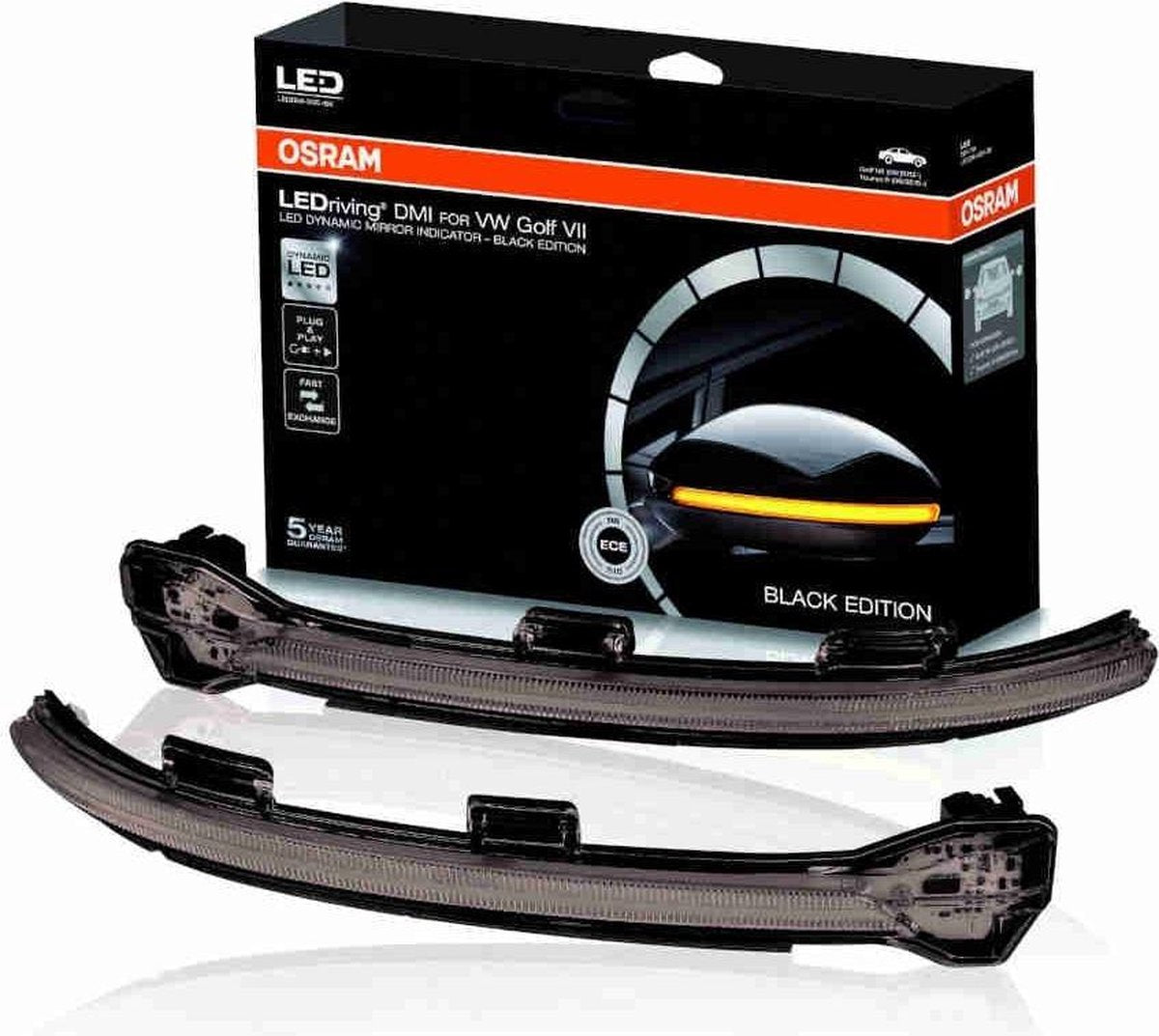 OSRAM LEDriving Dynamic Mirror Indicator voor Golf VII en Touran II Black Edition