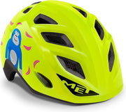 MET Kinderhelm Genio Youngster Lime Green Monkey (52-57 cm)