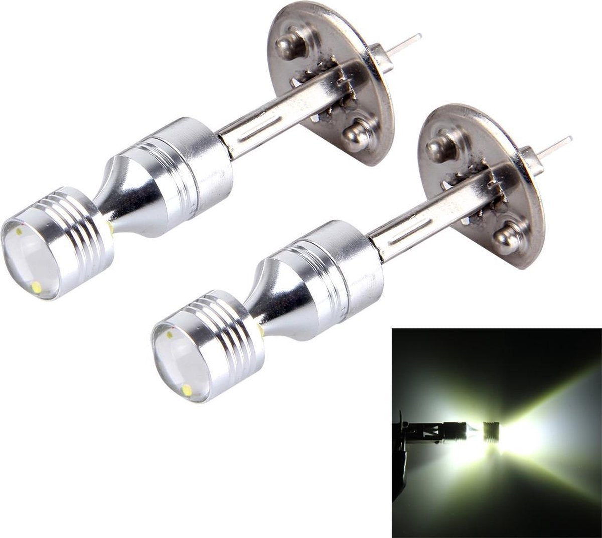 2 STKS H1 30 W 350LM 5000 K 6 CREE LEDs Auto Mistlampen