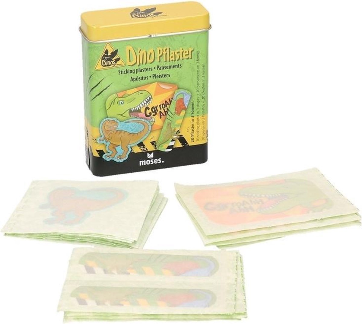 Dinosaurus pleisters 20 stuks