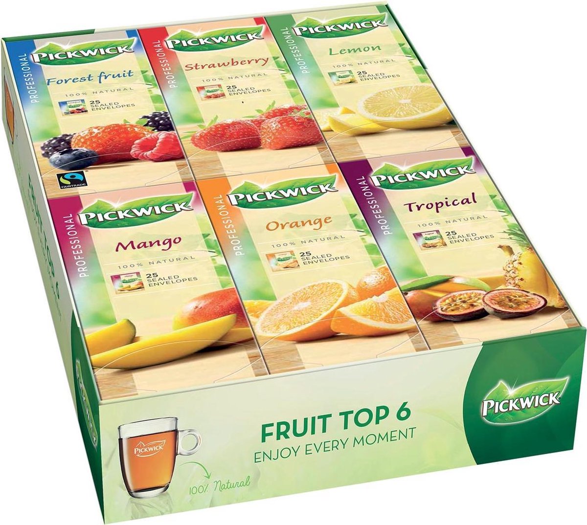 Pickwick thee Combipack Fruitthee - pak 150 stuks