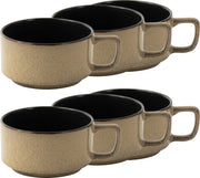 Soepkom 350ml Groen - set 6 stuks
