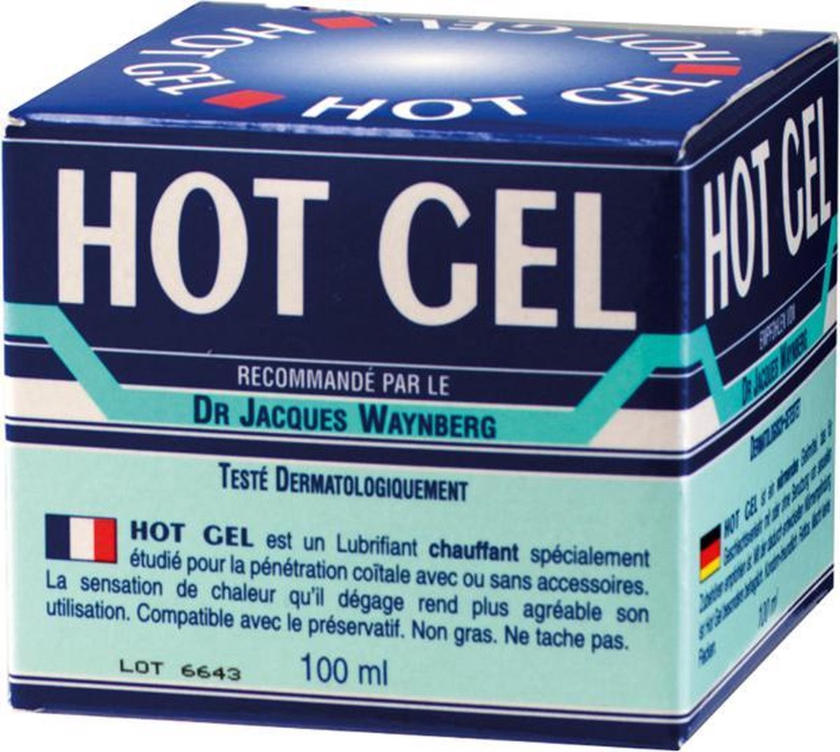 Hot Gel - 100 ml - Glijmiddel