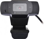 Conceptronic AMDIS 720P HD webcam 1280 x 720 Pixels USB 2.0 Zwart