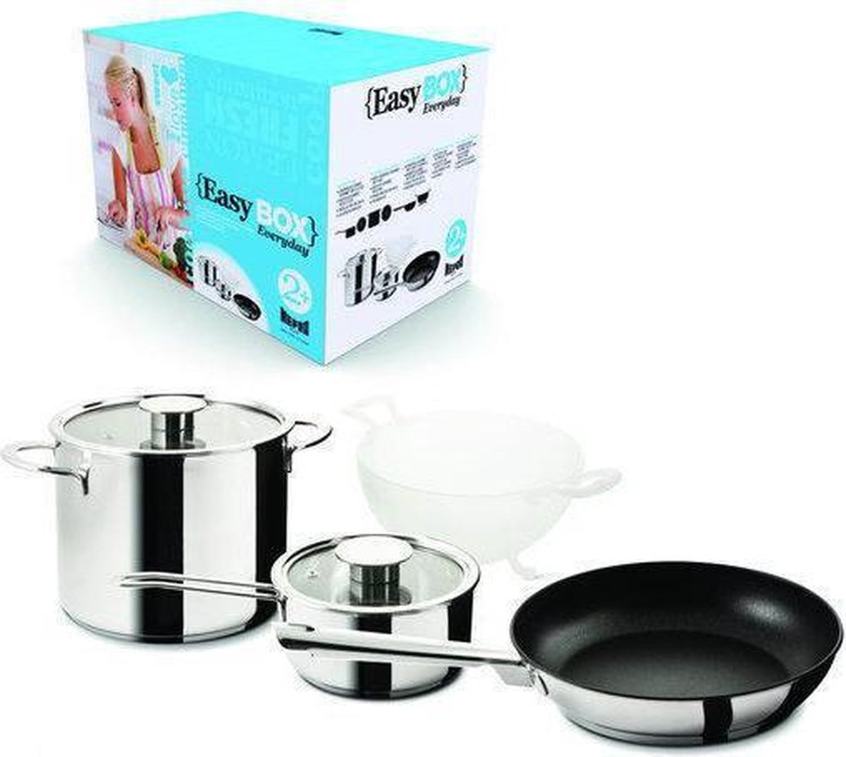 Mepra Pannenset 'Every Day' 2 personen