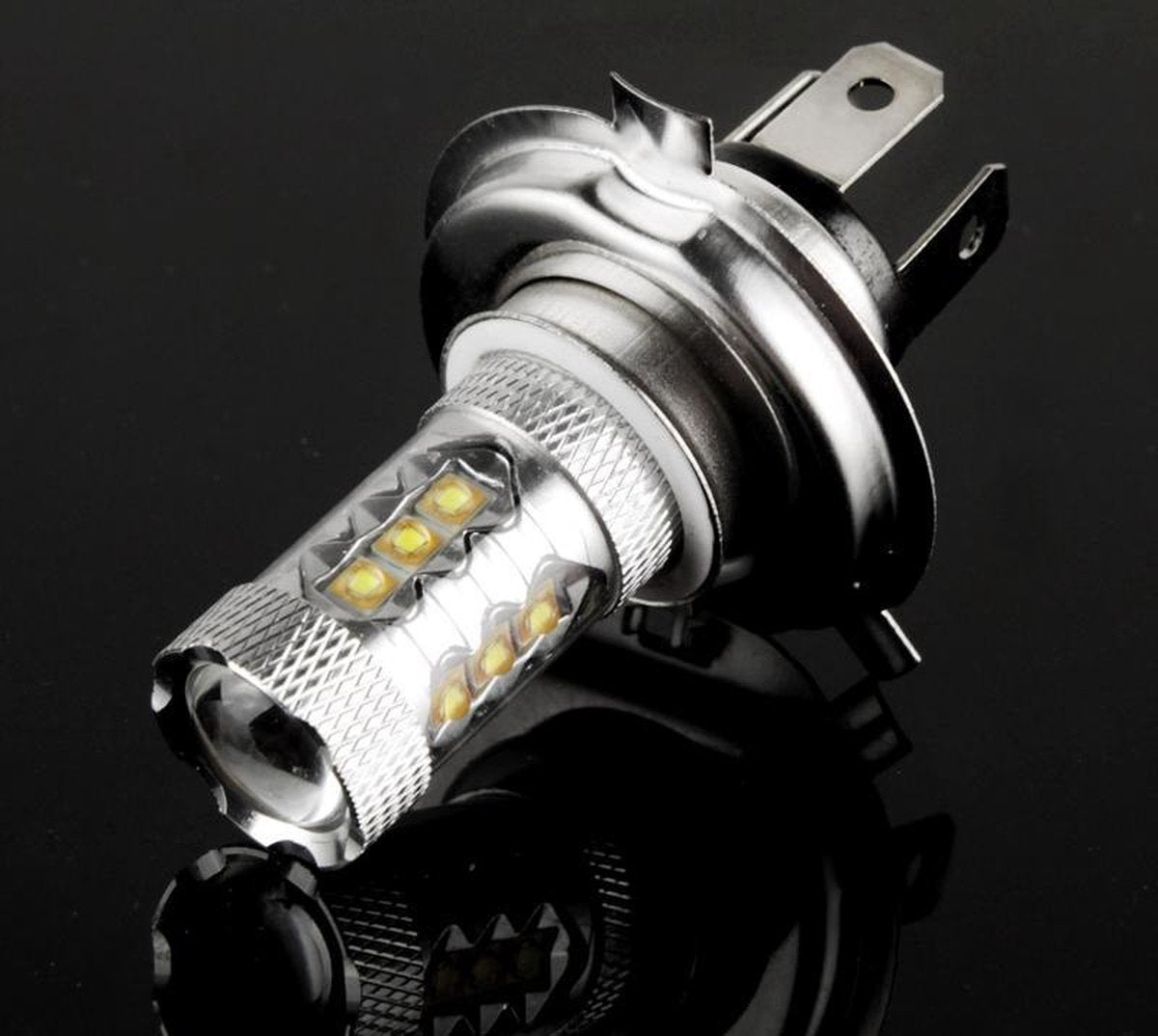H4 80W Wit 16 CREE LED-mistlamp voor voertuigen