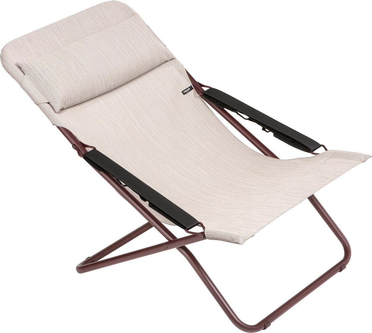 Lafuma TRANSABED Batyline®Duo Loungestoel - Inklapbaar - Verstelbaar - Pink