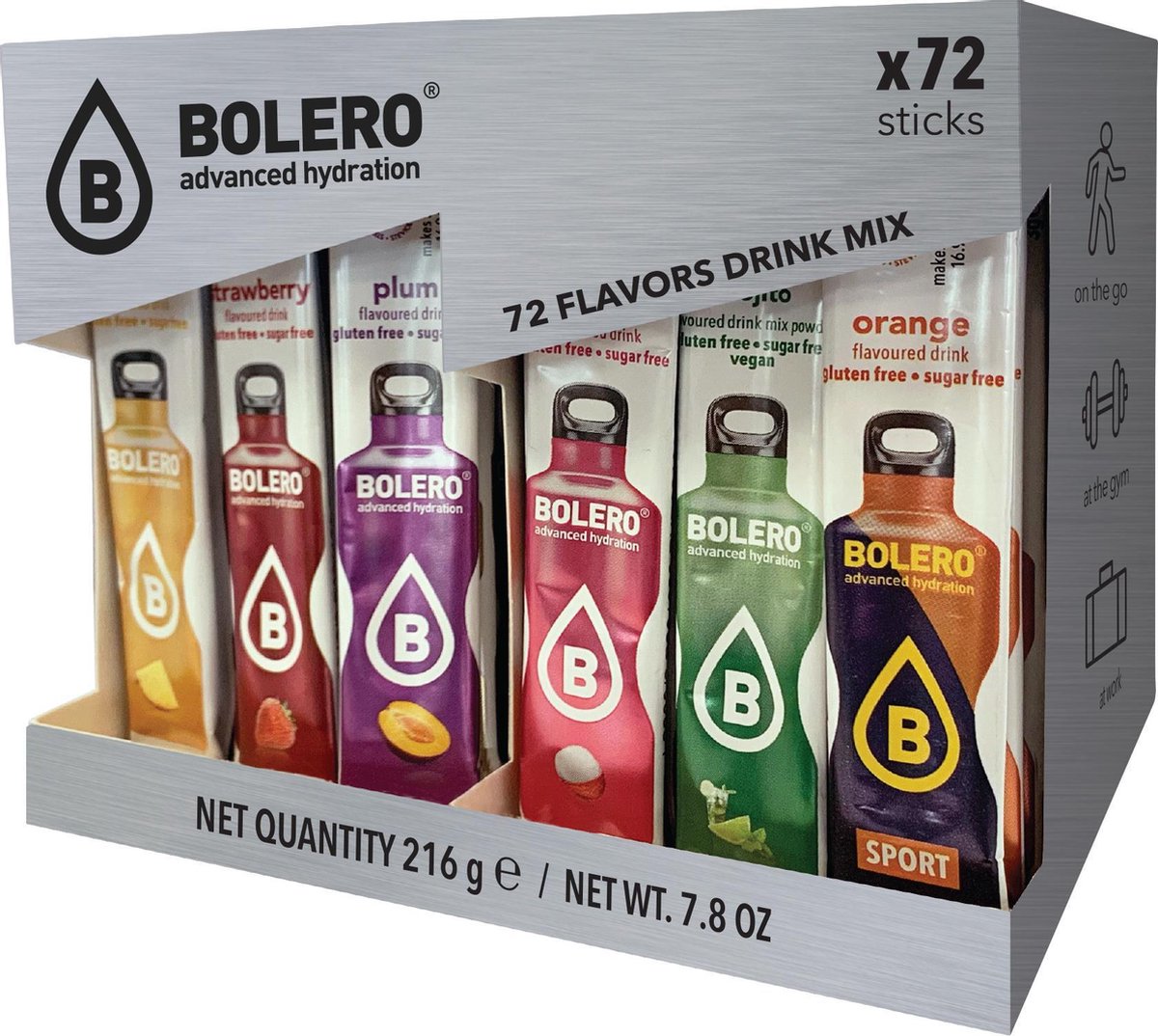 Bolero mix-pakket 72 smaken