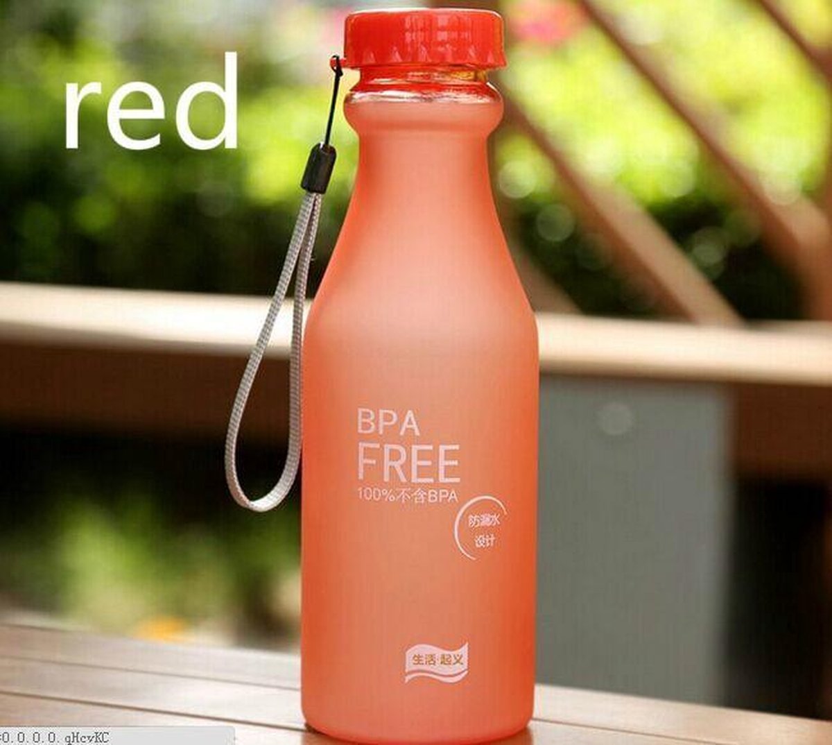 EIZOOKSHOP 2 x BPA vrije sport waterfles - Rood