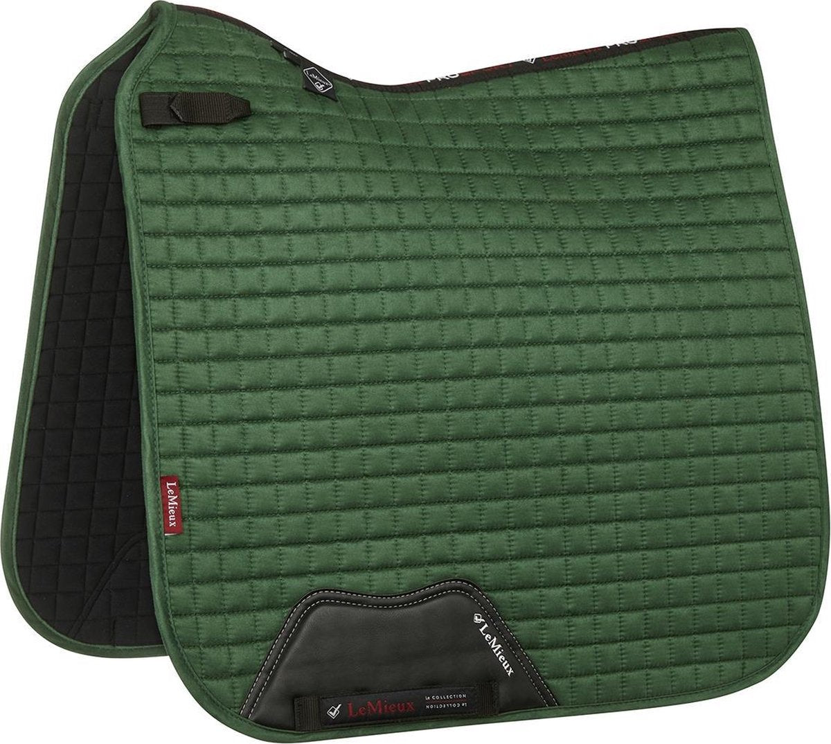 LeMieux Zadeldek Luxery Suede Dressage Square