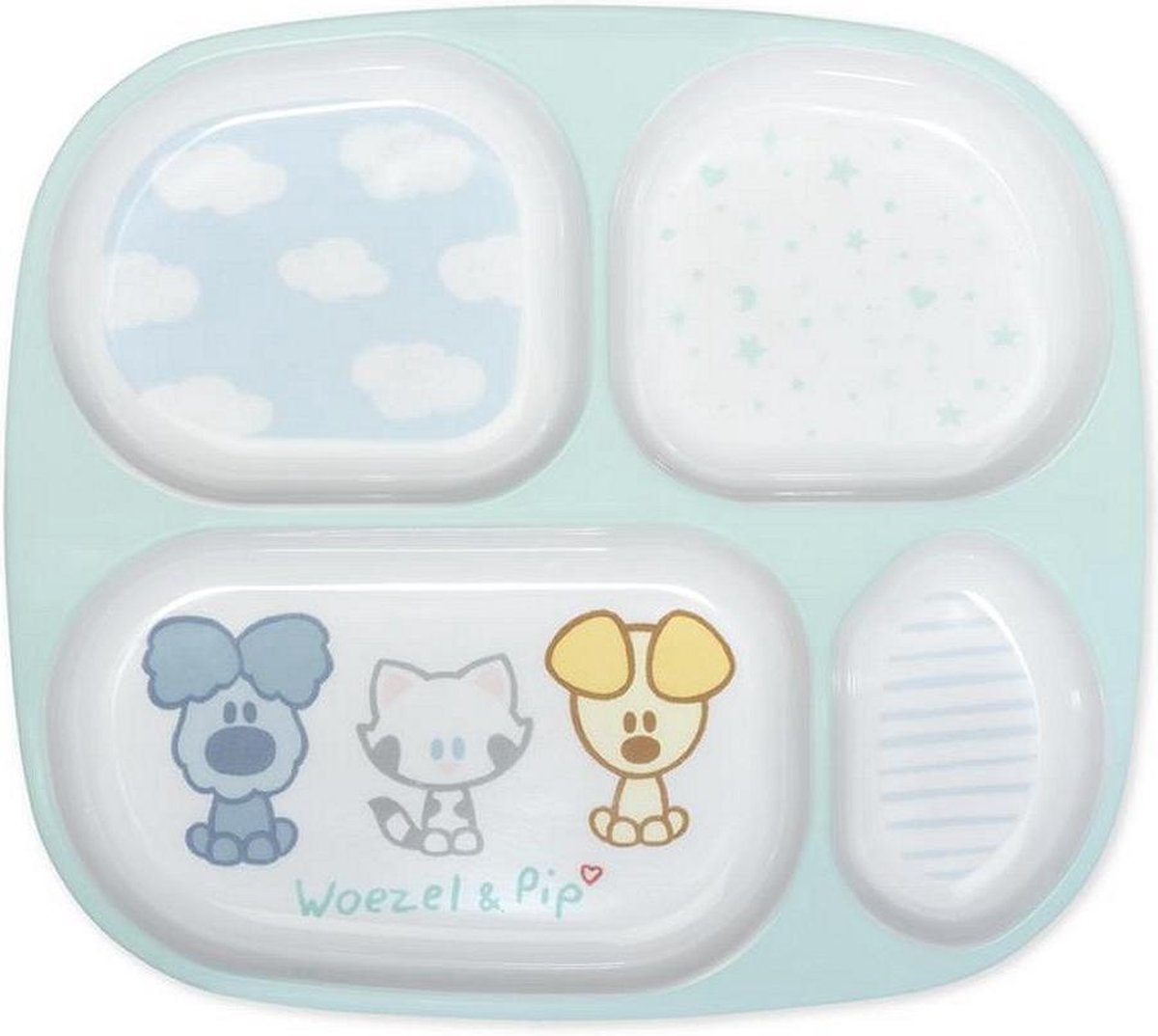 Woezel en Pip Vakkenbord: blauw