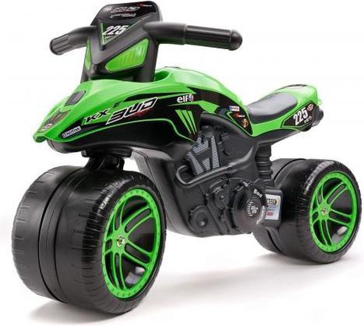 Falk Kawasaki Bud Racing Team Motor - Groen - Jongens - Loopfiets