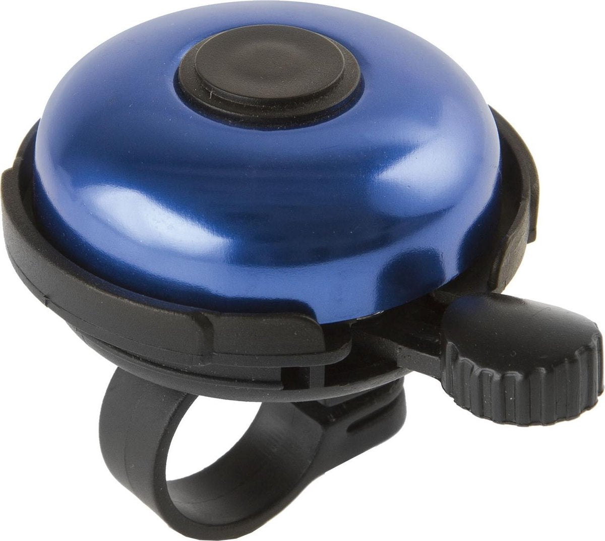 M-wave Fietsbel Aluminium 53 Mm Zwart Met Blauw