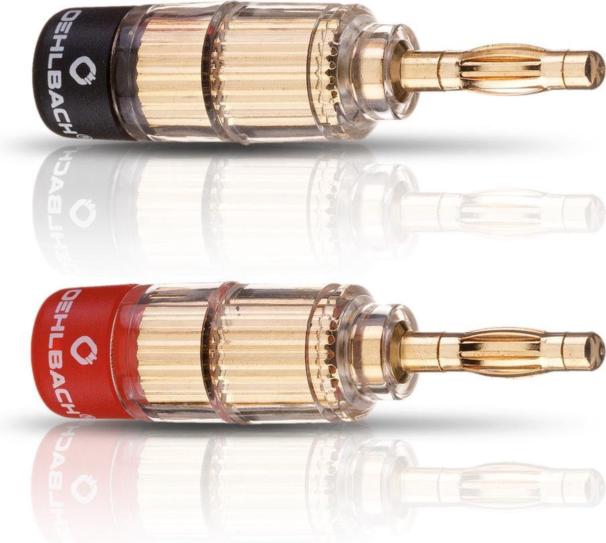 OEHLBACH Banana Solution 5 Banaan Goud kabel-connector