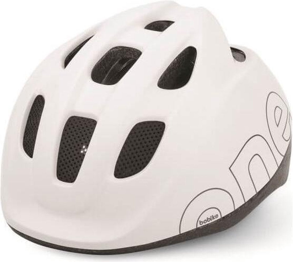 Kinder helm s 52-56cm bobike one wit