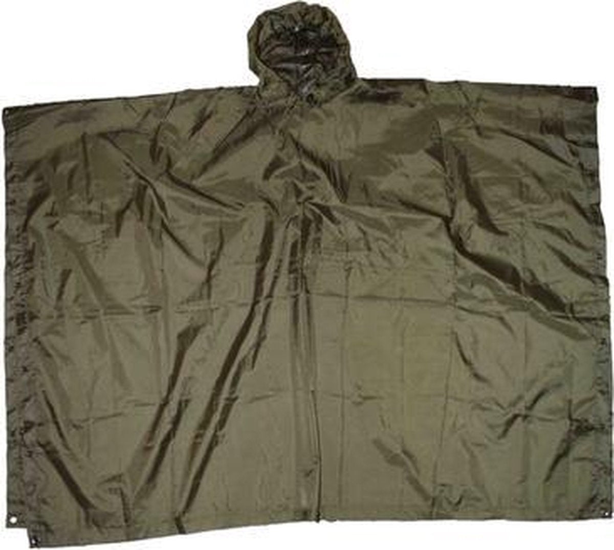 Fostex ripstop poncho groen