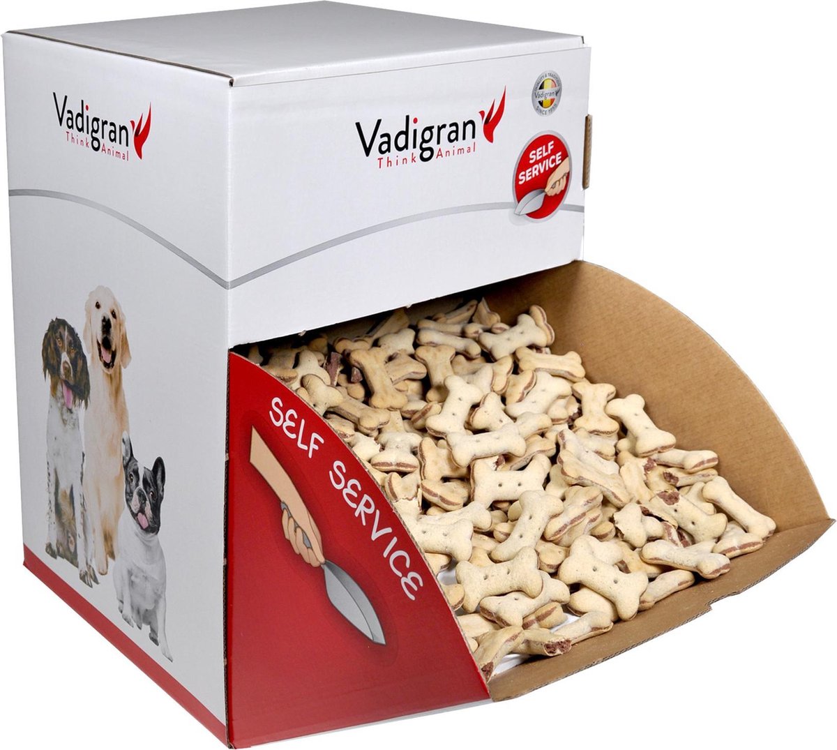 Snack hond biscuits duo bones 10kg
