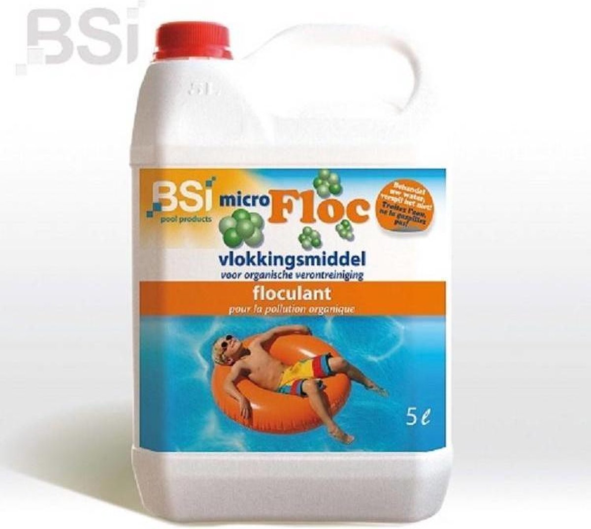 Micro floc 5 L - vloeibare flocculant voor organische verontreiniging