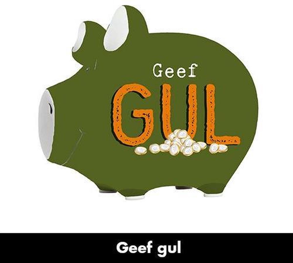 Spaarvarken 'Geef gul'