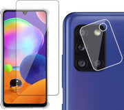 Beschermglas Samsung A31 Screenprotector - Samsung Galaxy A31 Screen Protector Glas en Samsung A31 Screenprotector Camera