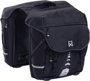 Willex Bagagetas 1200 Dubbele Fietstas - 28 l - Zwart