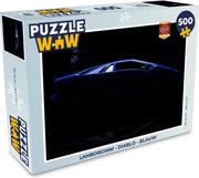 Puzzel Lamborghini - Diablo - Blauw - Legpuzzel - Puzzel 500 stukjes