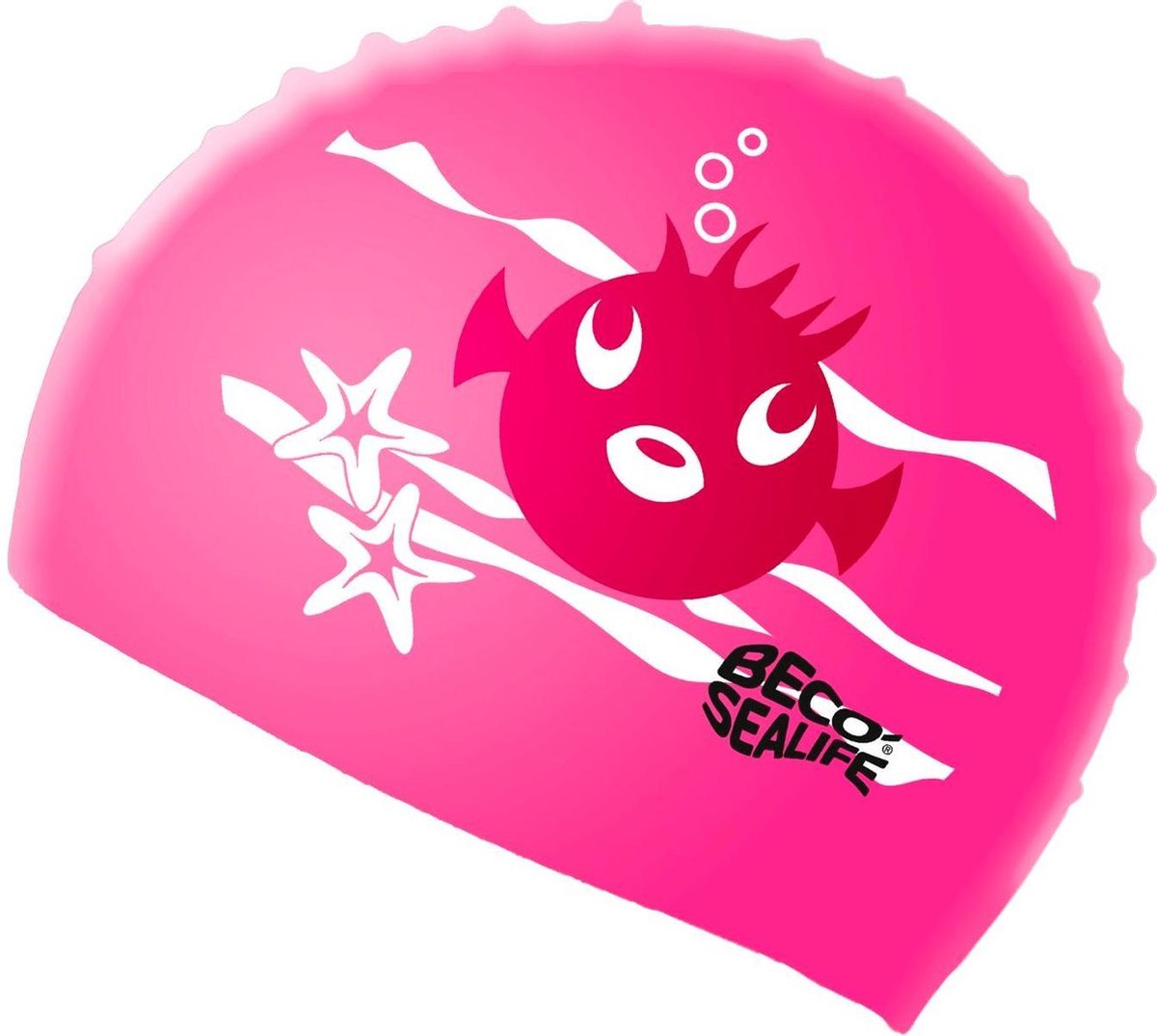 Badmuts voor kinderen met vissen Roze