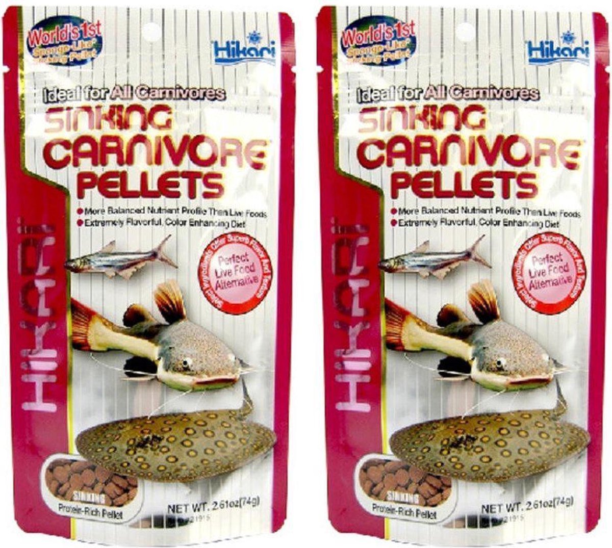 Zinkend Vissenvoer Tropical sinking carnivore 74 gram per 2 stuks