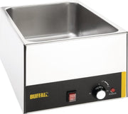Buffalo RVS Bain Marie - 20 Liter - GN 1/1 - 58x34x(H)24