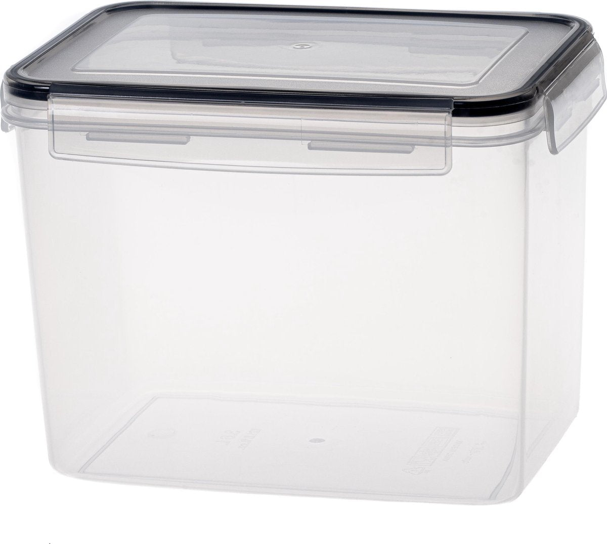 Sareva Voorraadpot Kunststof BPA-vrij - Transparant - Clip & Fresh 25x10x16 cm