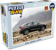 Puzzel BMW - Bergen - Zwart - Legpuzzel - Puzzel 500 stukjes